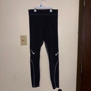 Nike Black and White Leggings